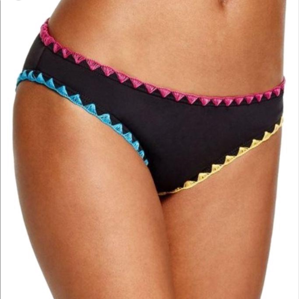 Lucky Brand  58 Black Bikini Bottom